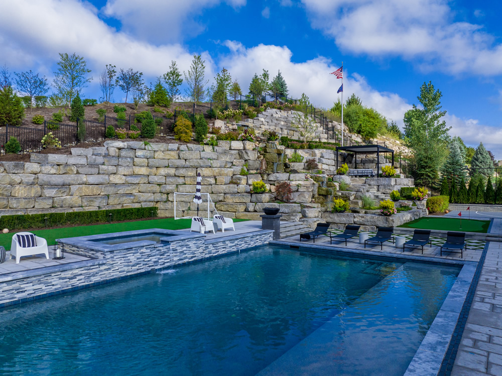 Luxury Custom Pool Builder Oakland County, MI