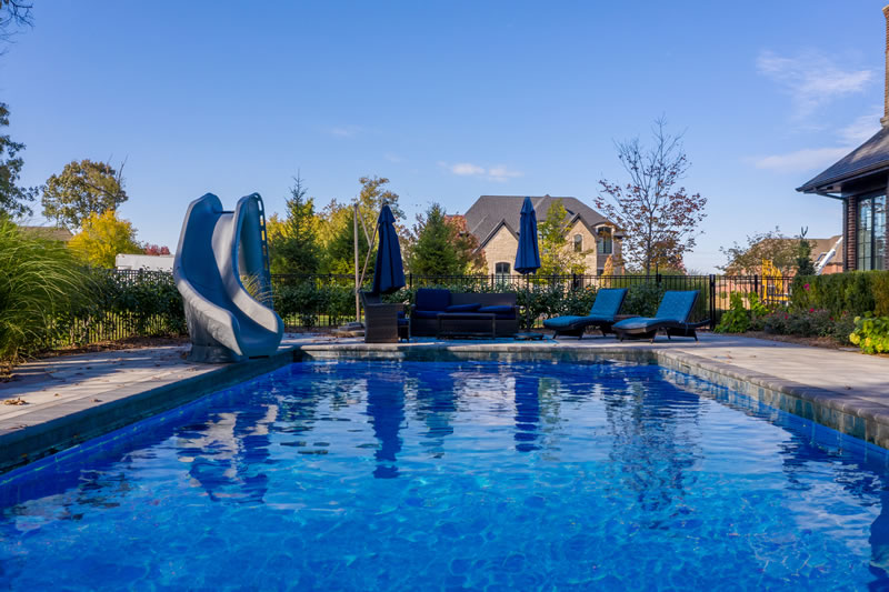 Luxury Custom Swimming Pool in Oakland County